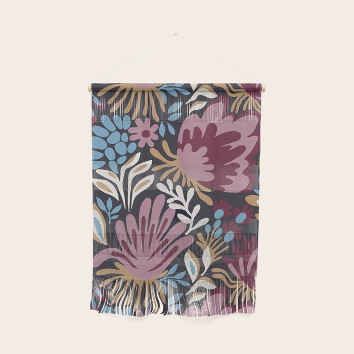 Dark Lush Floral Escape Wall Hanging Gallery Image 1