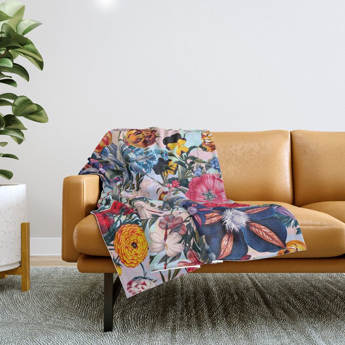 Sky Garden II Throw Blanket Gallery Image 1