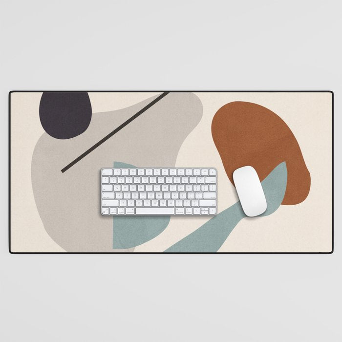 Abstract Shapes 11 Desk Mat Gallery Image 1