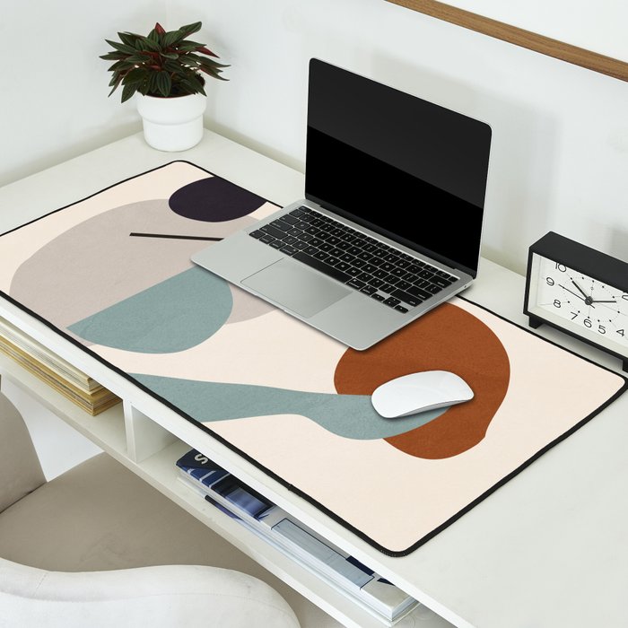 Abstract Shapes 11 Desk Mat Gallery Image 2
