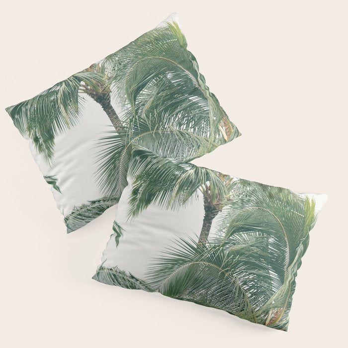 Lush Palm Trees Pillow Sham Gallery Image 3