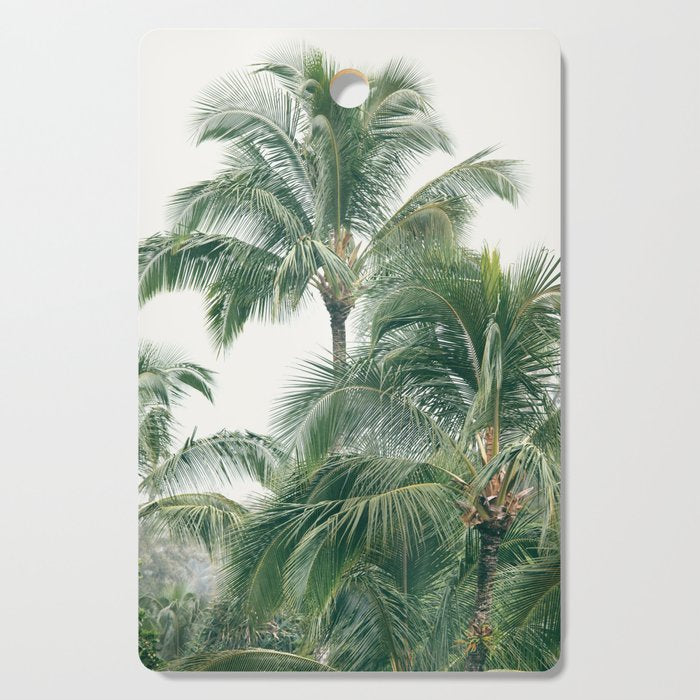 Lush Palm Trees Cutting Board Gallery Image 1