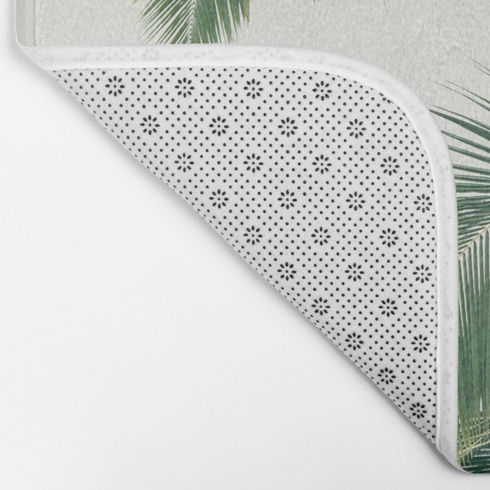 Lush Palm Trees Bath Mat Gallery Image 2