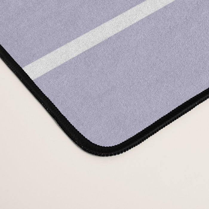Minimal Arch XXXIII Lilac Purple Modern Geometric Lines Desk Mat Gallery Image 4