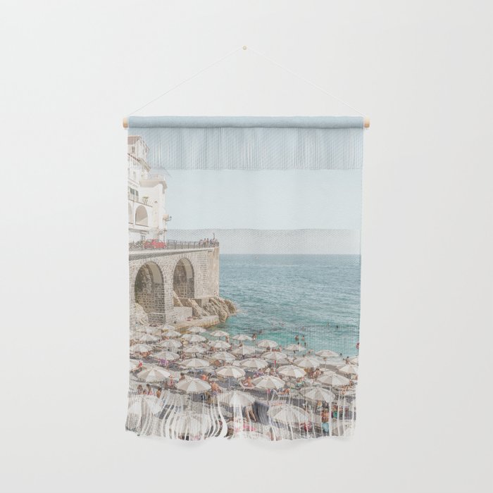 Marina Grande Beach Photo | Amalfi Coast Town In Italy Art Print | Summer Landscape Travel Photography Wall Hanging Gallery Image 1