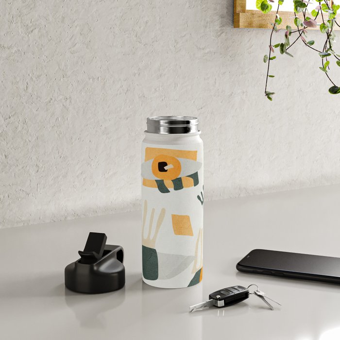 Abstract Art Eyes Water Bottle Gallery Image 4