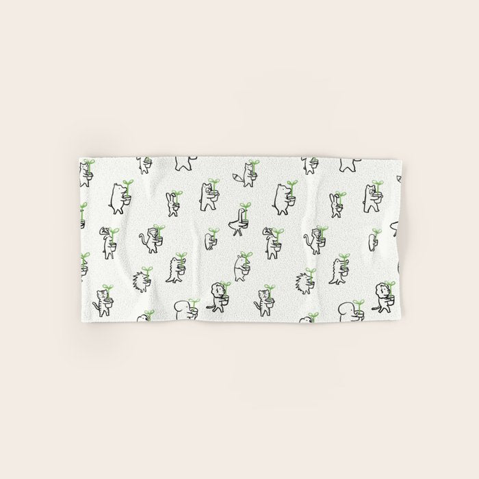 Let's plant a forest Towels Gallery Image 1
