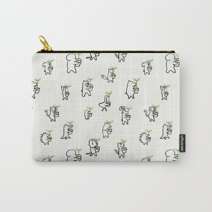 Let's plant a forest Carry All Pouch Gallery Image 1