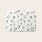 Let's plant a forest Bath Mat Gallery Image 1