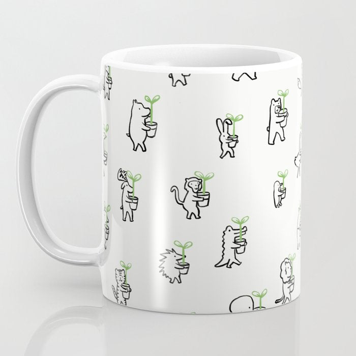 Let's plant a forest Coffee Mug Gallery Image 3