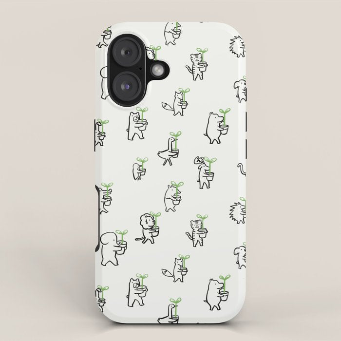 Let's plant a forest iPhone Case Gallery Image 1