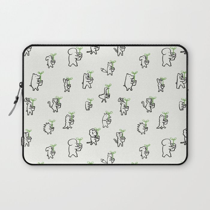Let's plant a forest Laptop Sleeve Gallery Image 1