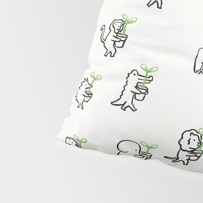 Let's plant a forest Pillow Sham Gallery Image 4