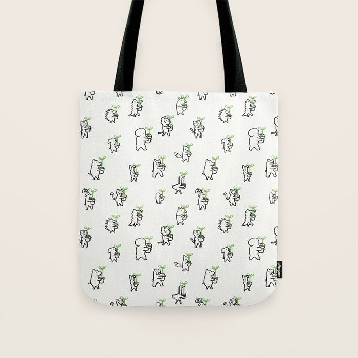 Let's plant a forest Tote Bag Gallery Image 1