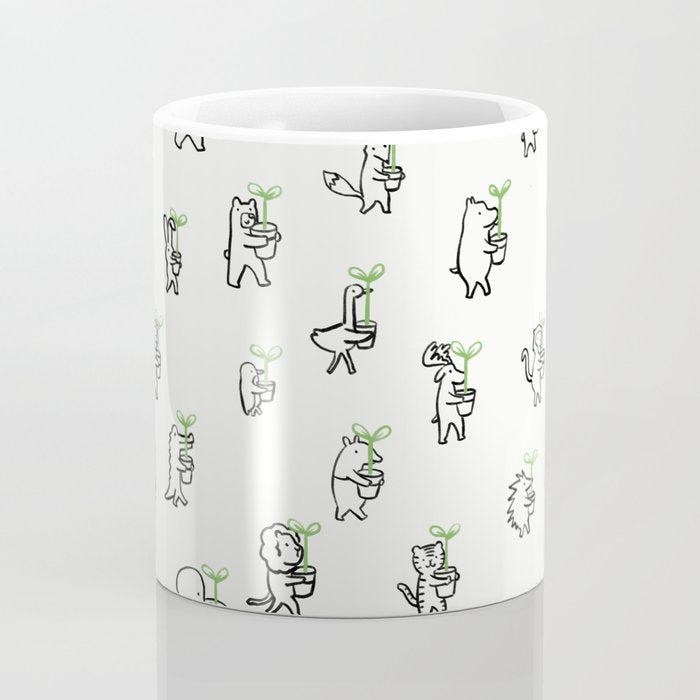 Let's plant a forest Coffee Mug Gallery Image 4