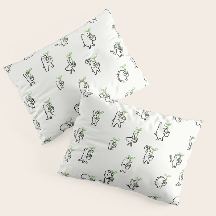 Let's plant a forest Pillow Sham Gallery Image 3