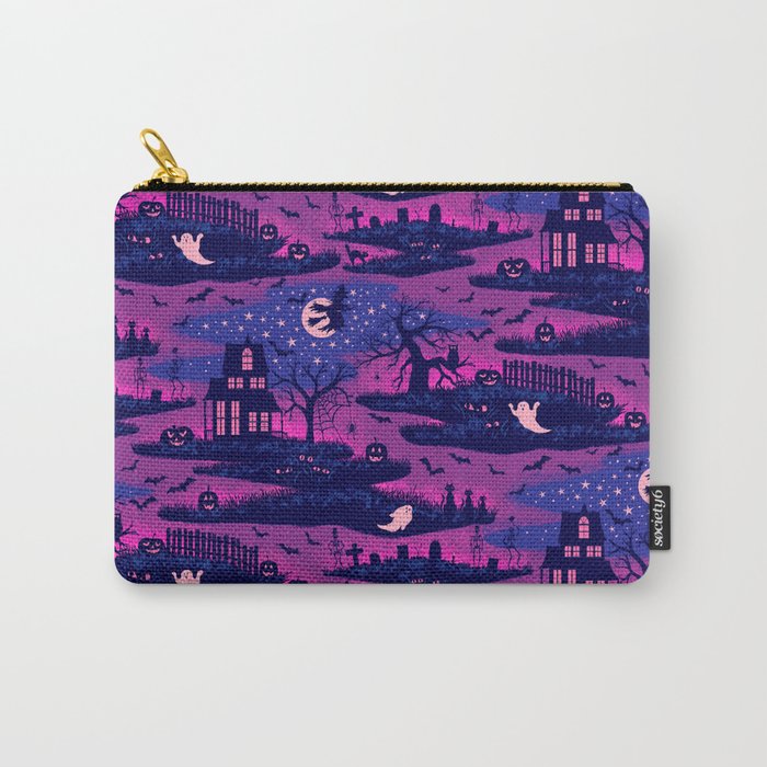 Halloween Night - Mystic Violet  Carry All Pouch Gallery Image 1