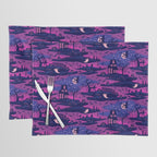 Halloween Night - Mystic Violet  Placemat Gallery Image 1