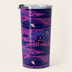Halloween Night - Mystic Violet  Travel Mug Gallery Image 3