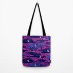 Halloween Night - Mystic Violet  Tote Bag Gallery Image 2