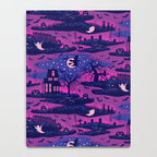 Halloween Night - Mystic Violet  Notebook Gallery Image 4