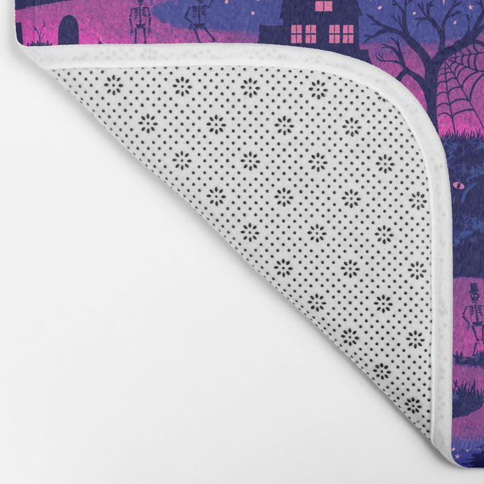 Halloween Night - Mystic Violet  Bath Mat Gallery Image 2