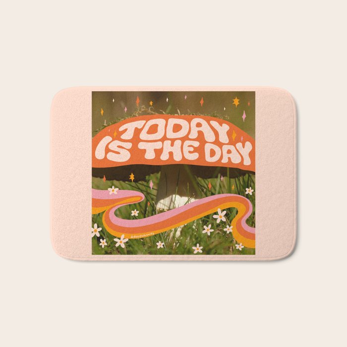 Today Is The Day Bath Mat Gallery Image 1