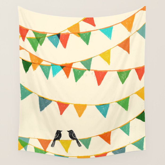 Carnival is coming to town Wall Tapestry Gallery Image 1