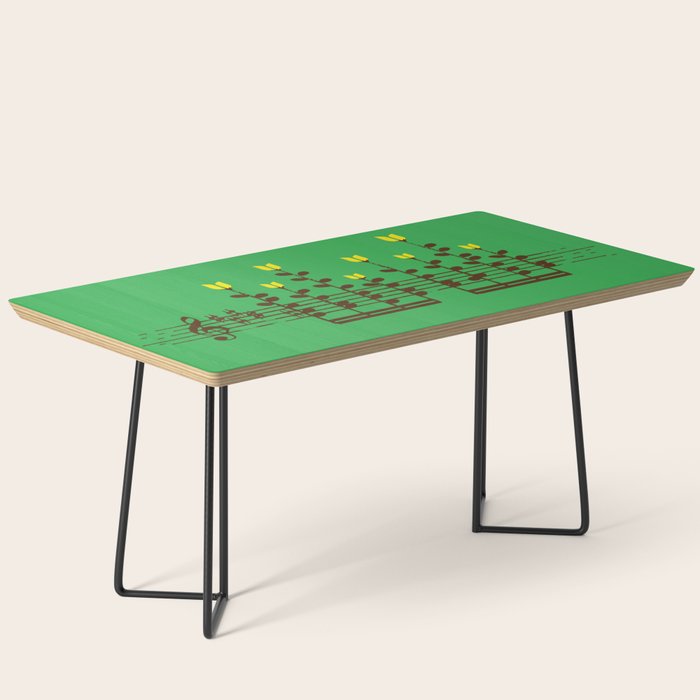 Music notes garden Coffee Table Gallery Image 1