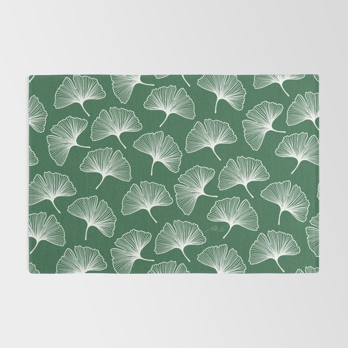 Ginkgo Leafs Pattern_21 Rug Gallery Image 2