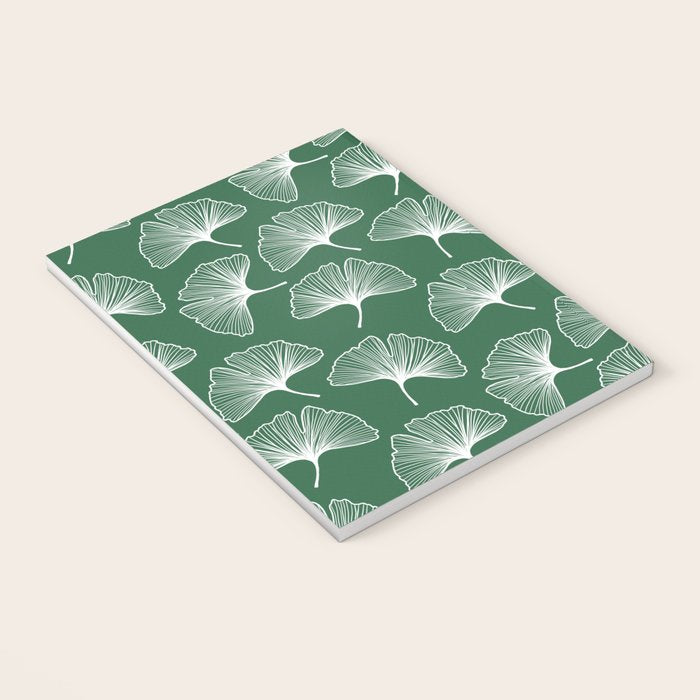 Ginkgo Leafs Pattern_21 Notebook Gallery Image 3