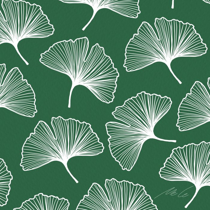 Ginkgo Leafs Pattern_21 Coffee Mug Gallery Image 2