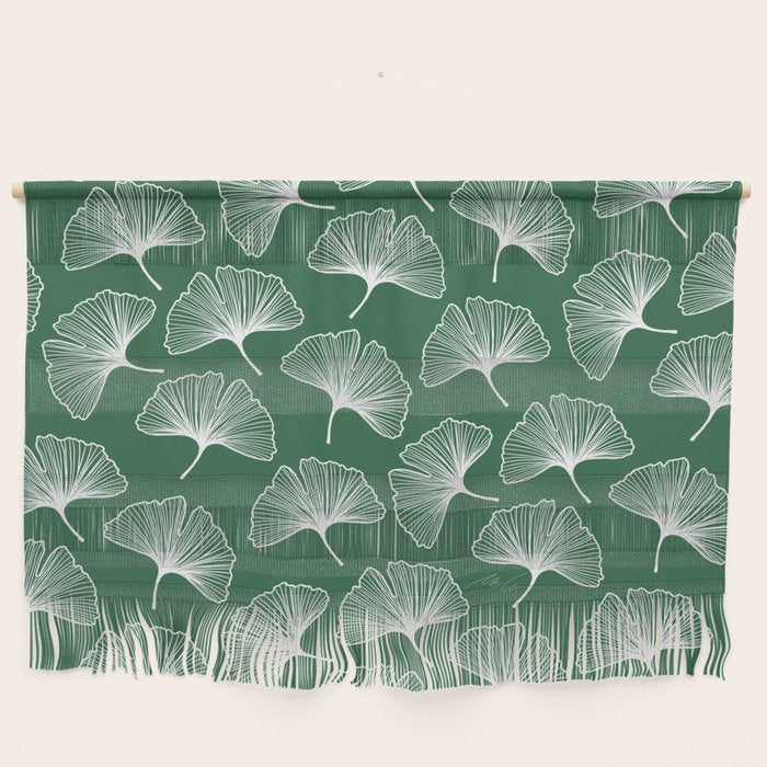 Ginkgo Leafs Pattern_21 Wall Hanging Gallery Image 1