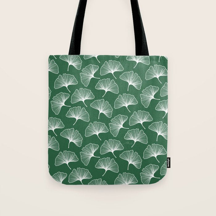 Ginkgo Leafs Pattern_21 Tote Bag Gallery Image 1