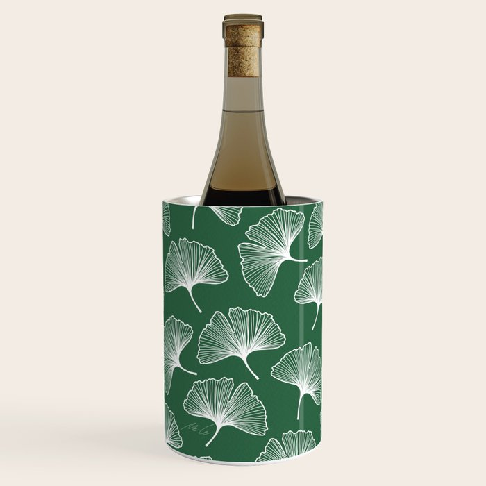 Ginkgo Leafs Pattern_21 Wine Chiller Gallery Image 3