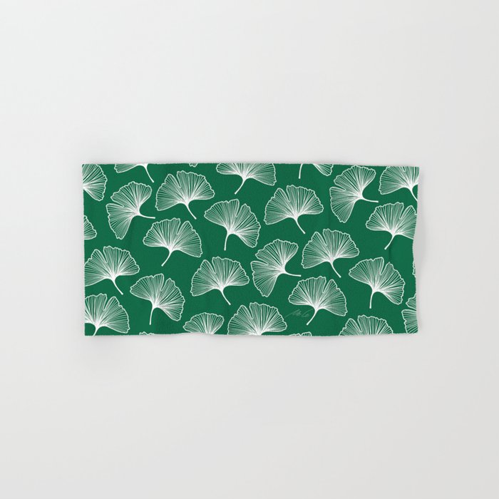 Ginkgo Leafs Pattern_21 Bath Towel Gallery Image 1