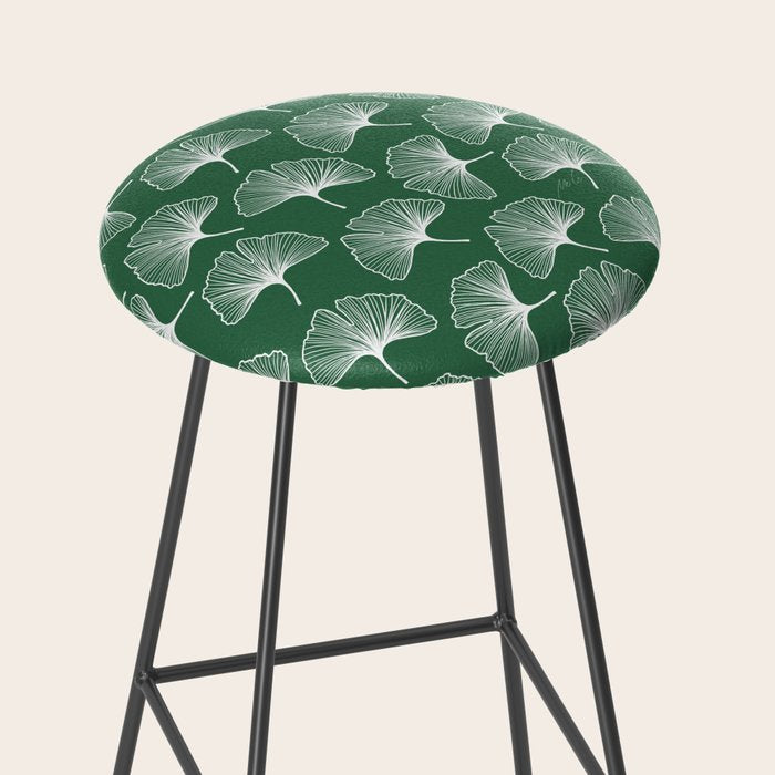 Ginkgo Leafs Pattern_21 Stool Gallery Image 2