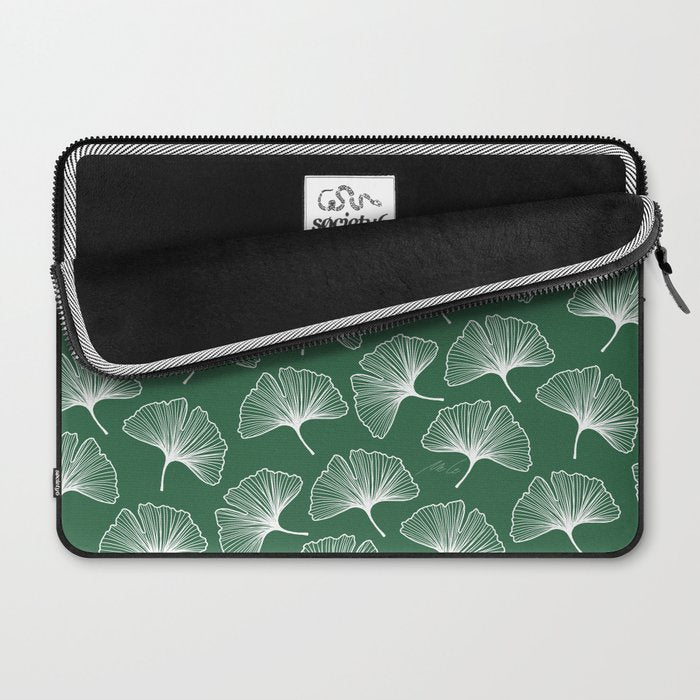 Ginkgo Leafs Pattern_21 Laptop Sleeve Gallery Image 2