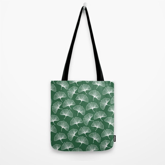 Ginkgo Leafs Pattern_21 Tote Bag Gallery Image 2