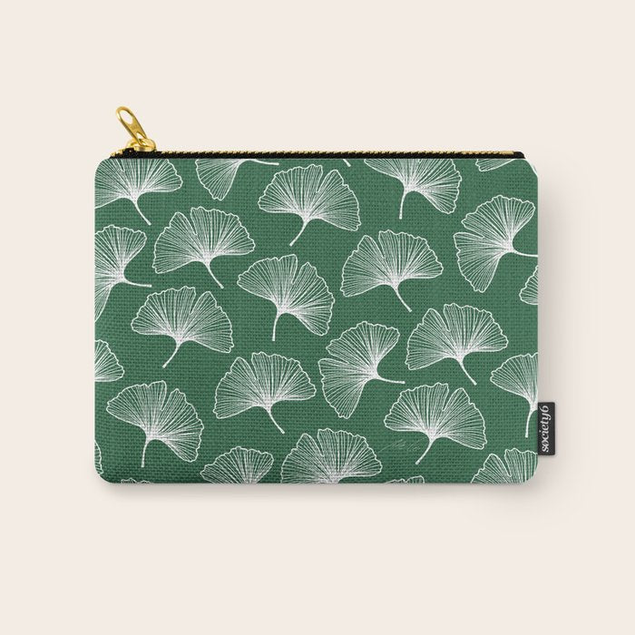 Ginkgo Leafs Pattern_21 Carry All Pouch Gallery Image 1