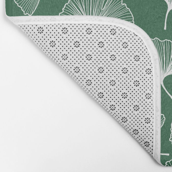 Ginkgo Leafs Pattern_21 Bath Mat Gallery Image 2