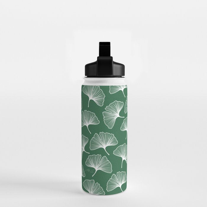 Ginkgo Leafs Pattern_21 Water Bottle Gallery Image 2