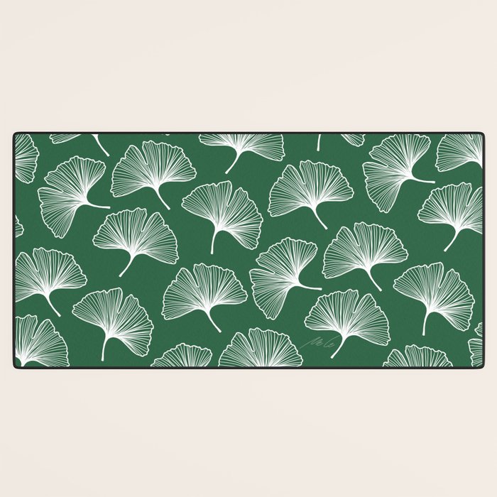 Ginkgo Leafs Pattern_21 Desk Mat Gallery Image 3
