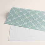 Bows & Ribbons Pattern XXVIII Pastel Mint Green Wrapping Paper Gallery Image 2