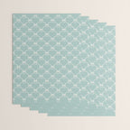 Bows & Ribbons Pattern XXVIII Pastel Mint Green Wrapping Paper Gallery Image 3