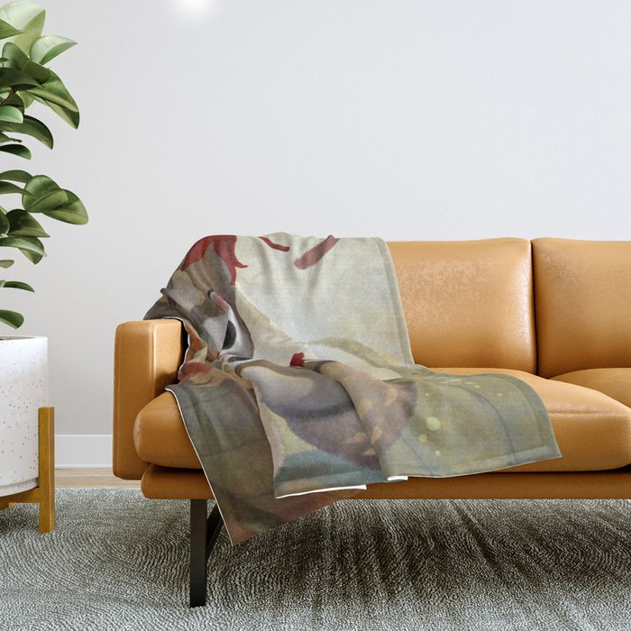 For the coming winter Throw Blanket Gallery Image 1