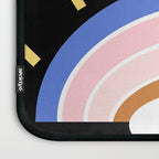 Retro evil eye - black & gold Laptop Sleeve Gallery Image 3