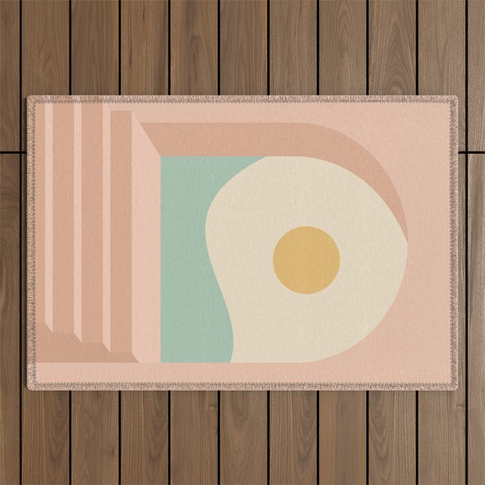 Minimal Archway II Outdoor Rug Gallery Image 1