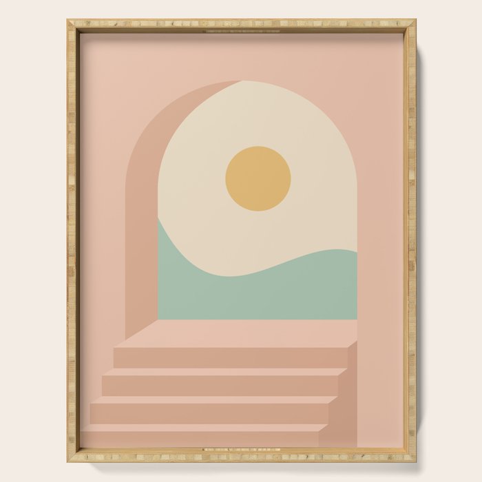 Minimal Archway II Serving Tray Gallery Image 1