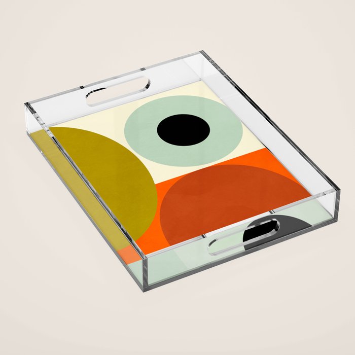 think big 5 shapes geometric Acrylic Tray Gallery Image 1